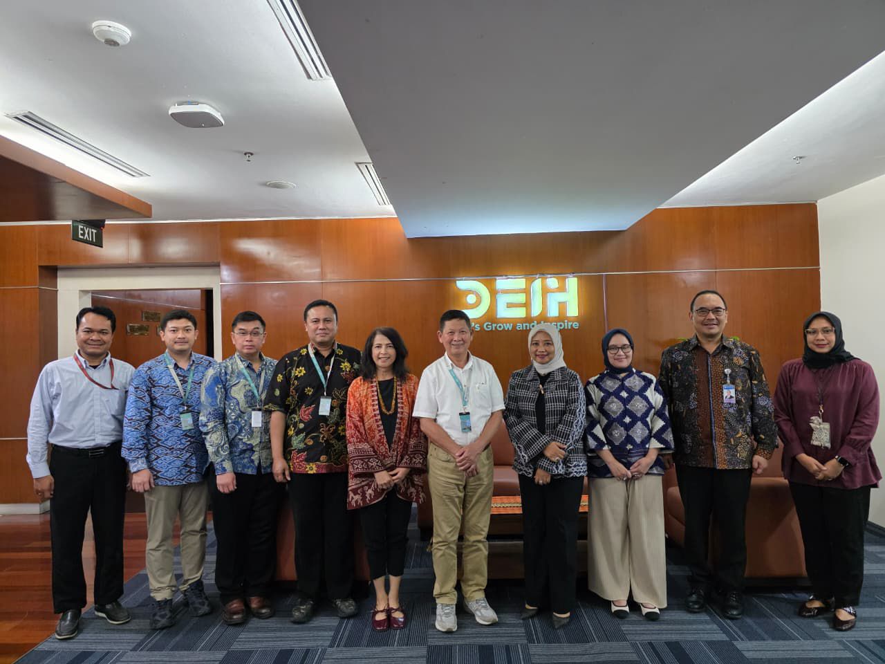 Pertemuan dengan Pimpinan DEIH-BI