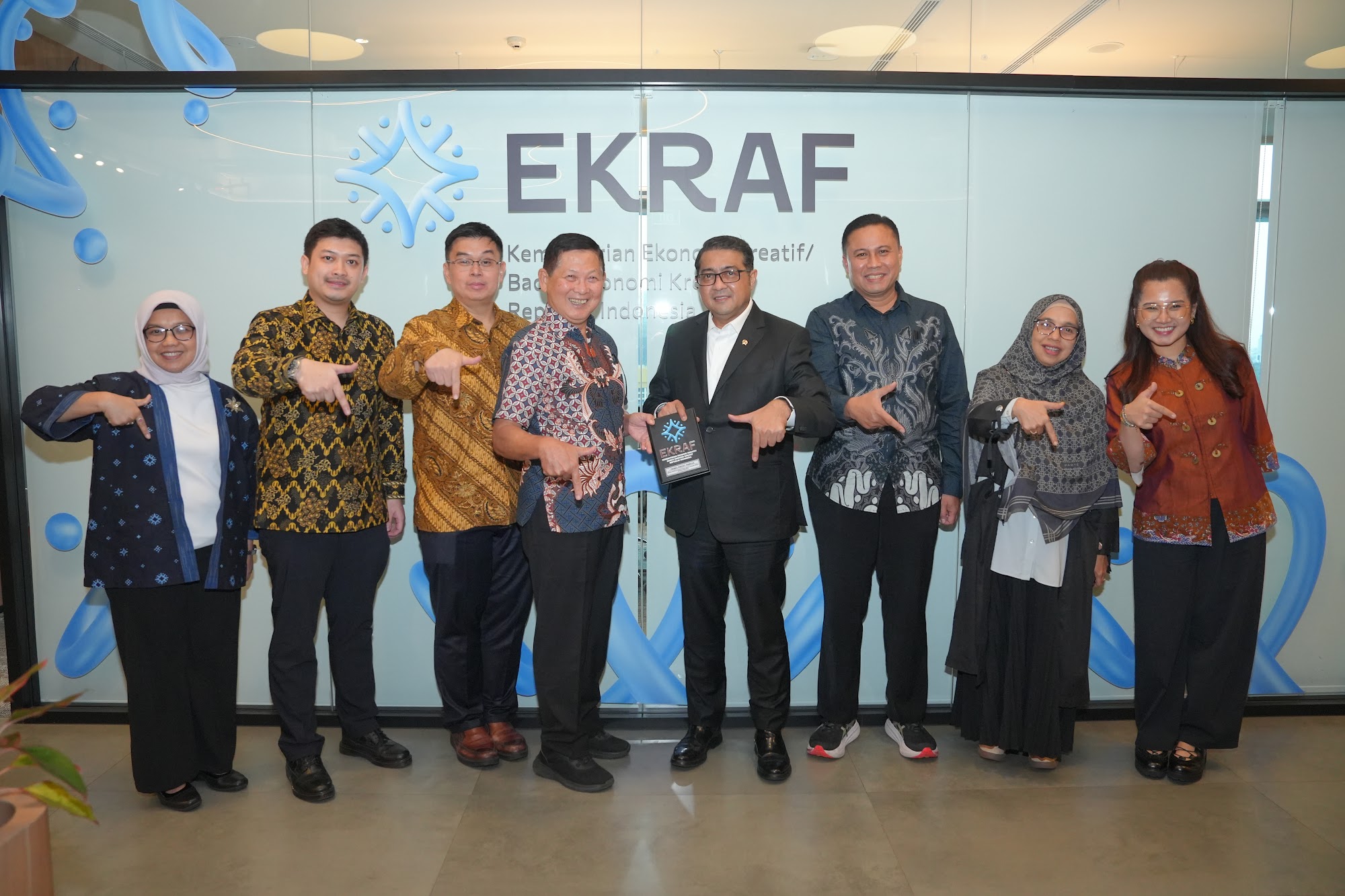 Kunjungan Dewan Jamu Dalam Rangka Pembentukan Panitia JICE